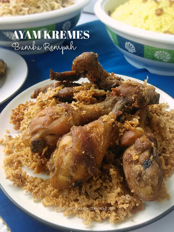 Cara Membuat Ayam Kremes Bumbu Rempah Irit Anti Gagal