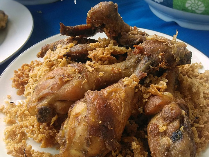 Cara Membuat Ayam Kremes Bumbu Rempah Irit Anti Gagal