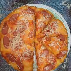 รูปของ Pizza tanpa ulen praktis