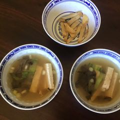 California Farm Miso Soup and Natto Paste A picture of California Farm Miso Soup and Natto Paste.