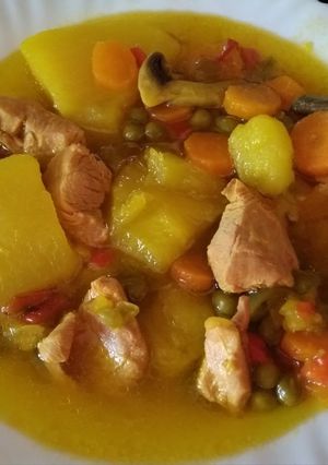 Una foto de Guisadillo de pavo