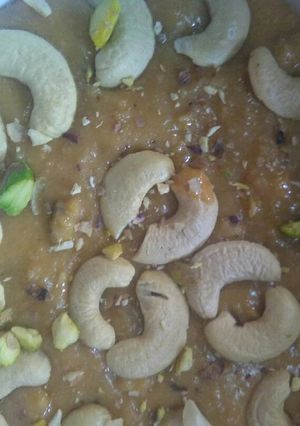 صورة لوصفة حلاوه'' الماهو'' بجوز الهند😋😋