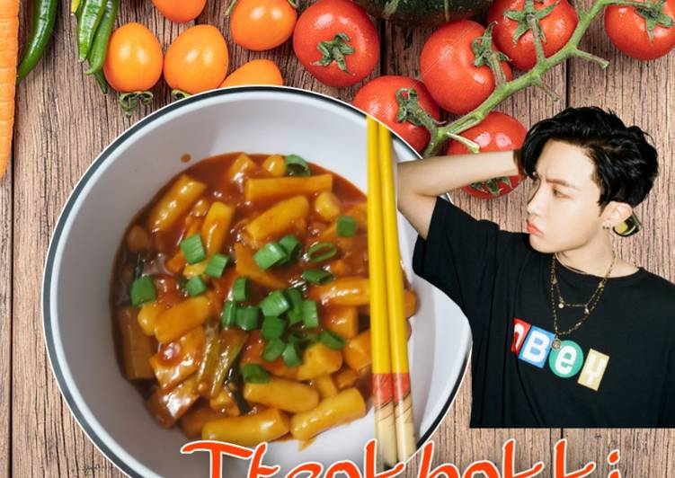 Tteokbokki homemade dengan gochujang