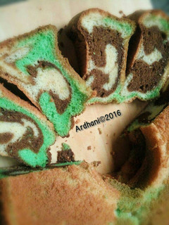 Foto resep Chiffon Cake 3 Telur 3 Rasa