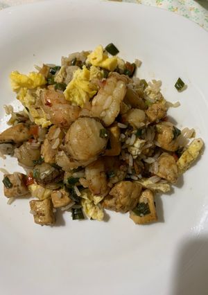 Una foto de Chaufa de mariscos