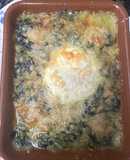 576. Huevos a la florentina (principal verdura)
