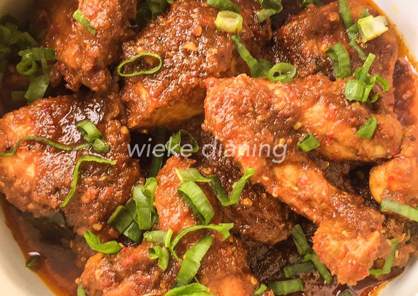 Ayam rica-rica pedas