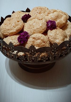 عکسی از دستور شیرینی نارگیلی