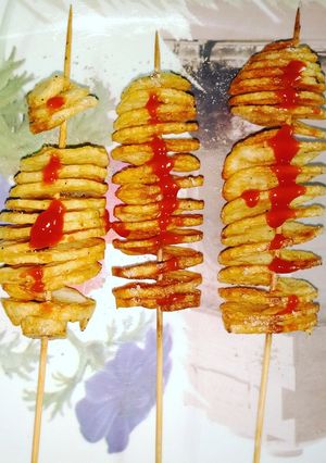 A picture of Potato Spiral French Fries.