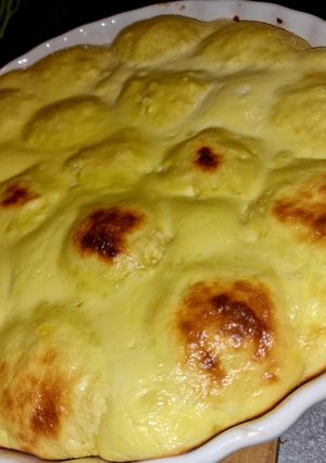 Sült túrógombóc recept fotója