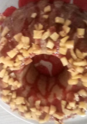 عکسی از دستور کیک شلیل با بافت پنبه ای