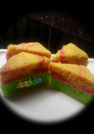 Foto resep Putu Ayu Rainbow Praktis (recook)