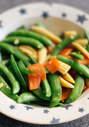 炒甜豆 的食譜成品照片