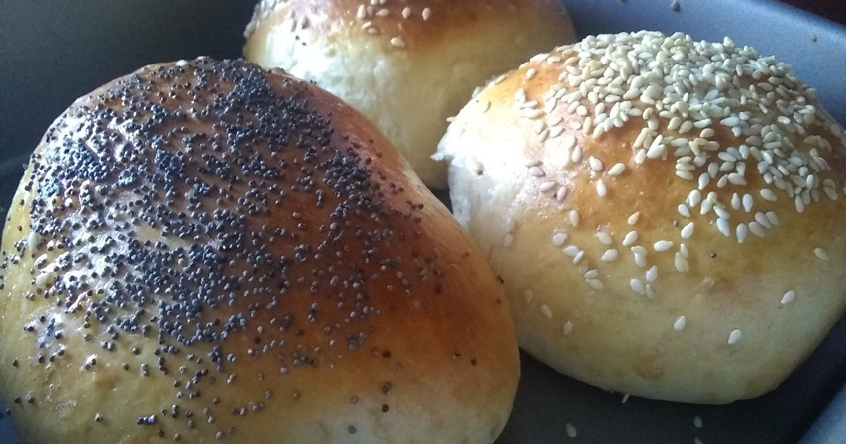 Pan Para Hamburguesa Casero Fácil Y Riquísimo Receta de Betsabé Irene ...
