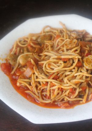 Una foto de Habas con gulas