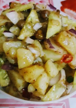 A picture of Aloo Kabli# 10mins recipe.