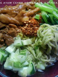 Foto resep Mie Ayam ala abang-abang