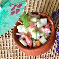 A picture of Creamy Vegetable Salsa.