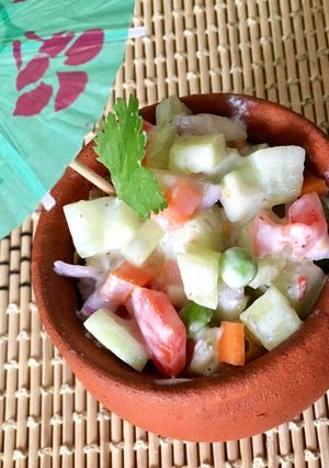A picture of Creamy Vegetable Salsa.