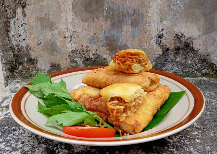 Resep Lumpia Mie Instan Anti Gagal