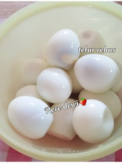 Foto resep Telur rebus 2 30 5