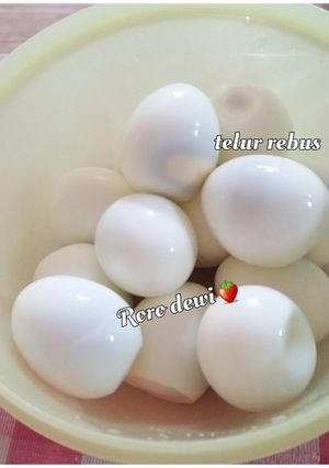 Foto resep Telur rebus 2 30 5
