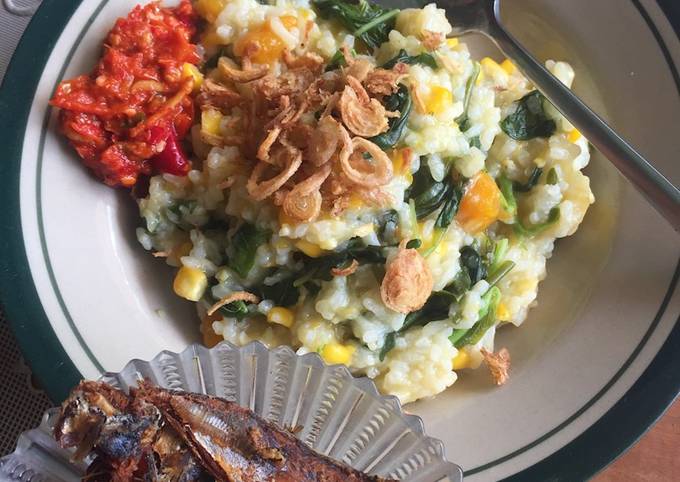Resep Bubur manado/Tinutuan sederhana yang Lezat Sekali