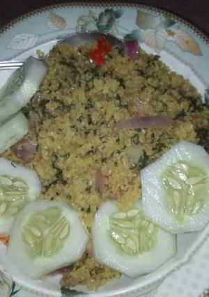A picture of Dambu couscous.