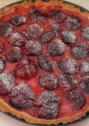 Une photo de Tarte aux prunes (vegan)