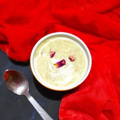 A picture of Rajgira ki kheer.