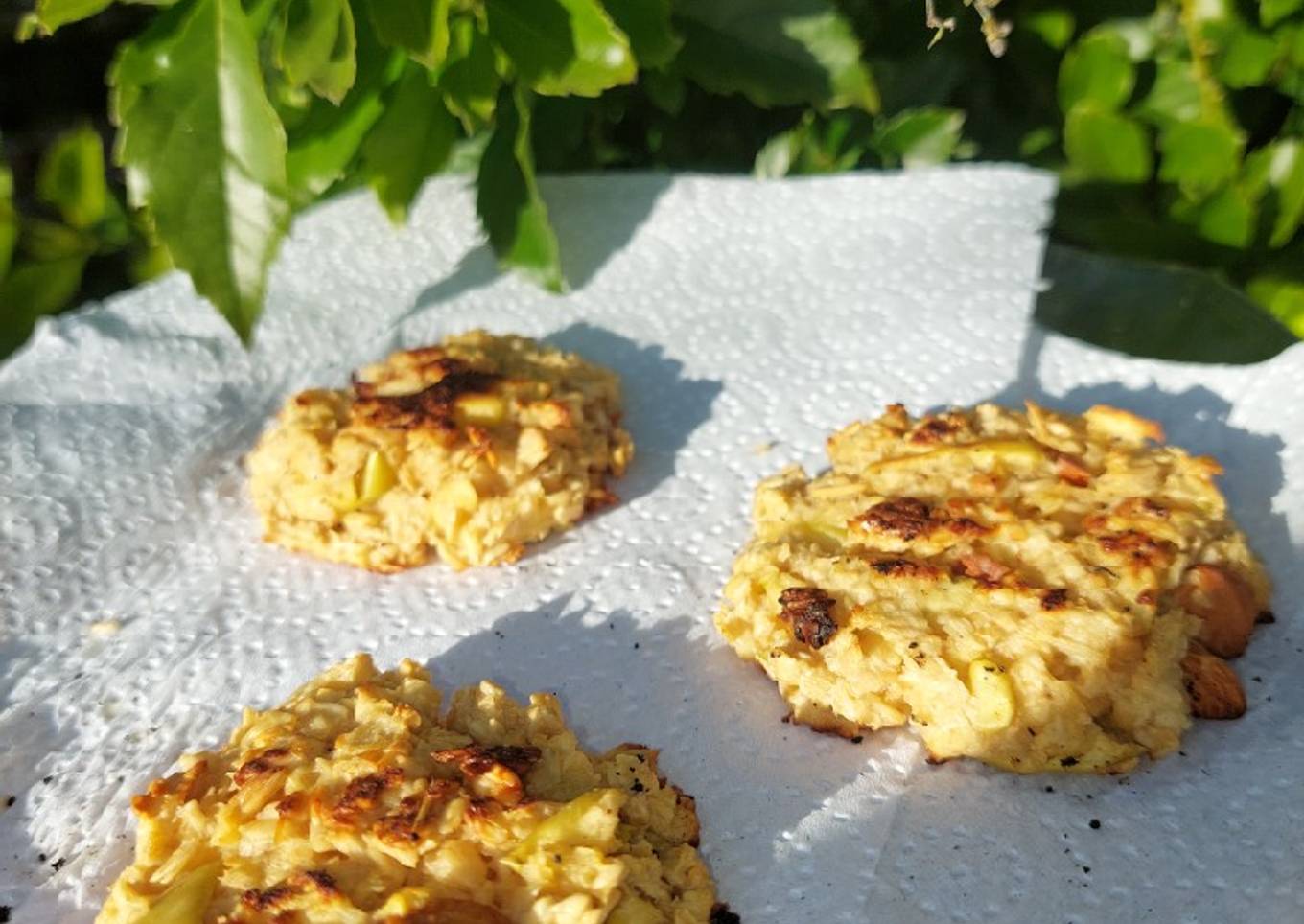 Galletitas de manzana y avena saludables🍪🍏