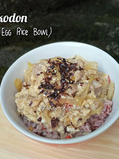 Foto resep Oyakodon (Chicken & Egg Rice Bowl)
