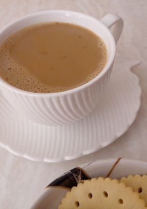 صورة لوصفة قهوة بالحليب ☕