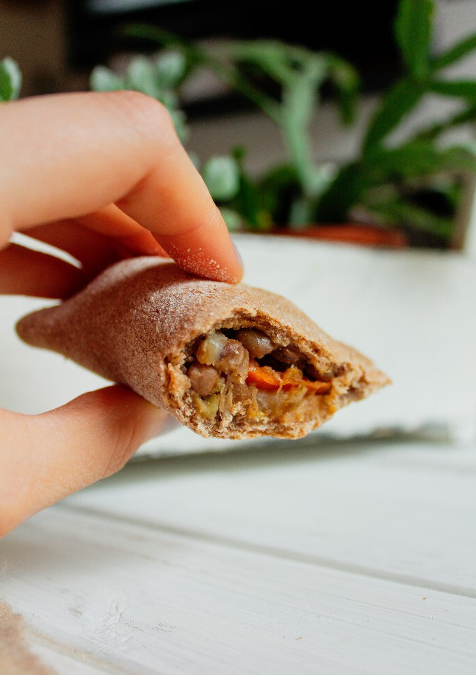 Una foto de Empanadas veganas