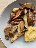 Air fryer Jerusalem artichoke