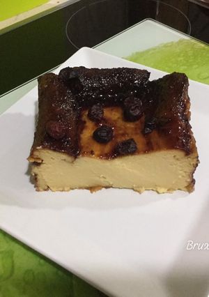 Una foto de Tarta de queso fresco al horno