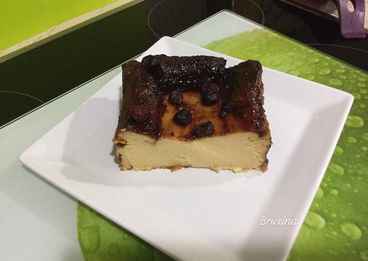 Tarta de queso fresco al horno