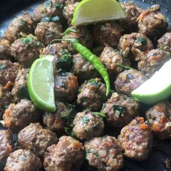 A picture of Tawa Lamb Meat Balls.