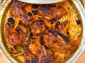 صورة لوصفة ارز بخاري بالدجاج