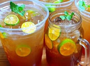 Hình của món Trà Tắc.