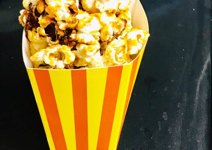 Step-by-Step Guide to Prepare Any-night-of-the-week Instant caramel
popcorns