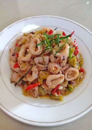 Foto resep Tumis Cumi Pedas