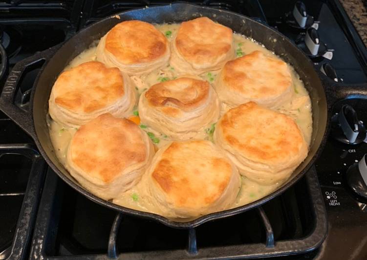 How to Prepare Super Quick Homemade Skillet Chicken Pot Pie