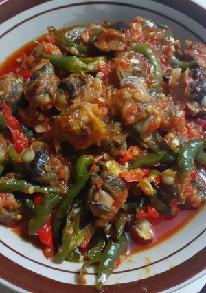 Foto resep Kerang cabe hijau