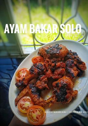 Foto resep Ayam bakar solo