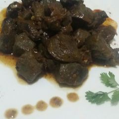 A picture of Beef liver.