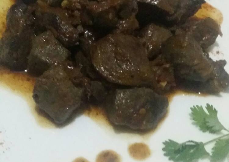 Recipe of Award-winning Beef liver