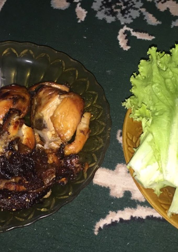 Foto resep Ayam Goreng Bacem Jogja ala Mbok Sabar dan Sambal Terasi Goreng