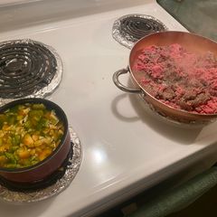 A picture of Sloppy joes/Mannwichs. 🙂.