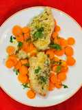 Scaloppine al vino ed erba cipollina